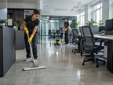 Office Floor Cleaning