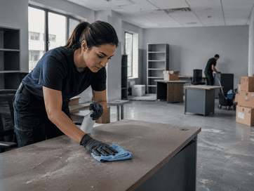 Post-Move Dust Cleaning